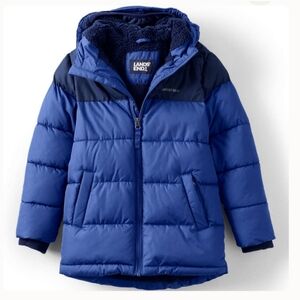 Land's End Hooded Youth Parka Jacket nwt